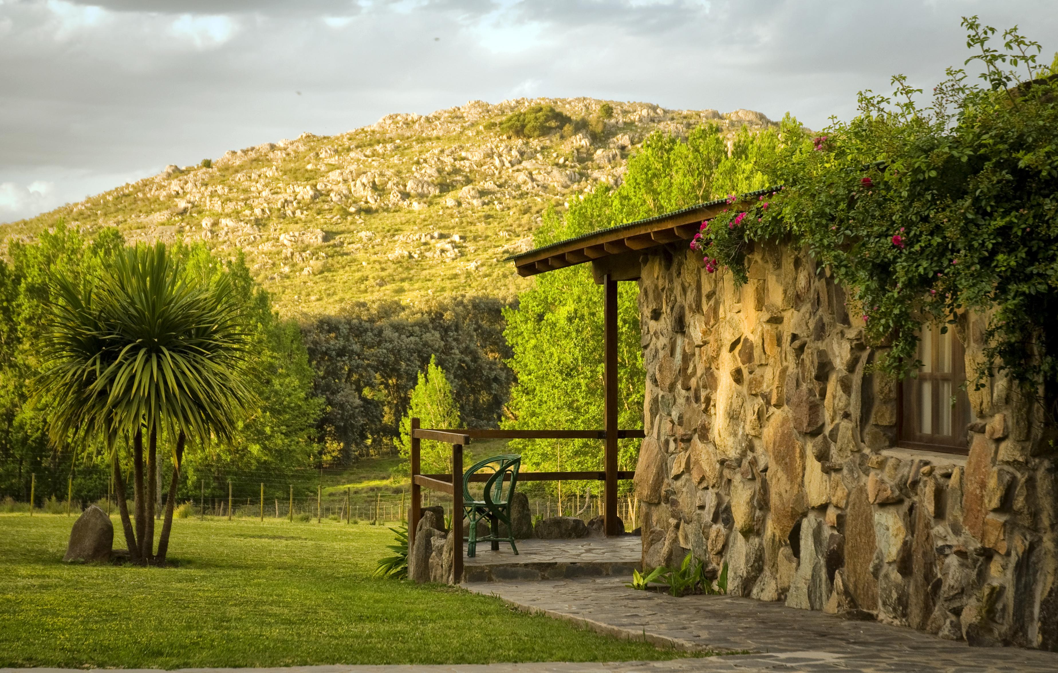 Hosteria & Spa De La Cascada Hotell Tandil Exteriör bild